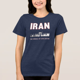 Camiseta Parceiro Iraniano Pérsia Iraniana Carradle de Civi
