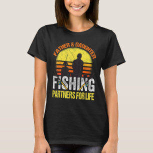 Camiseta Parceiros Da Pesca Do Pescador E Do Pai