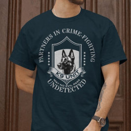 Camiseta Parceiros da Unidade K9 no Combate à Criminalidade