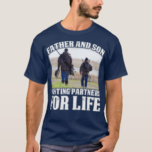 Camiseta Parceiros De Caça De Pai E Filho Para A Vida