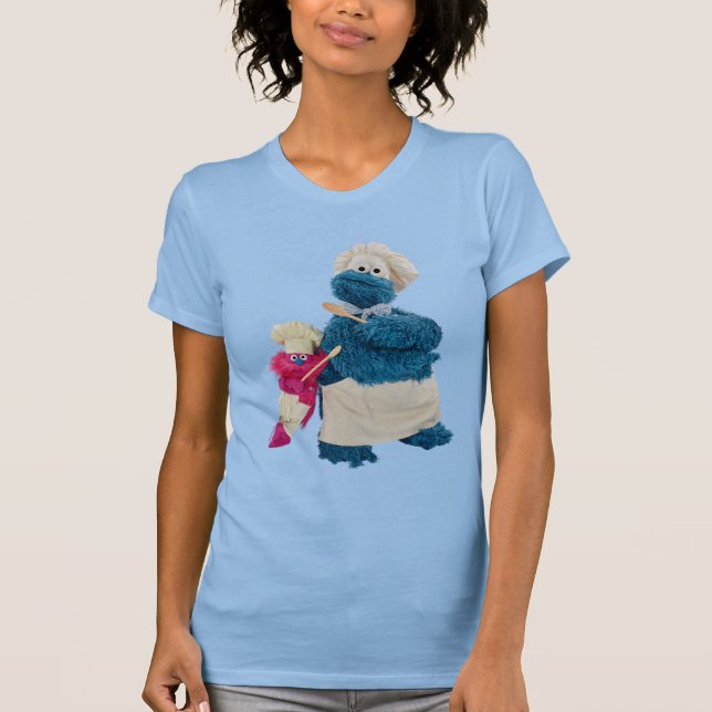 Camiseta Parceiros de Caminhão de Comida do Cookie Monster (Frente)