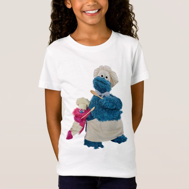 Camiseta Parceiros de Caminhão de Comida do Cookie Monster (Frente)