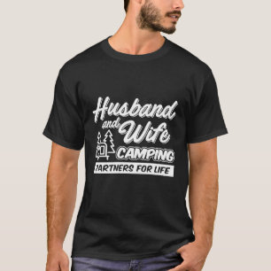 Camiseta Parceiros De Campanha De Esposa Do Marido Para Cam