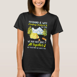 Camiseta Parceiros De Campos Para Marido E Esposa Para Camp