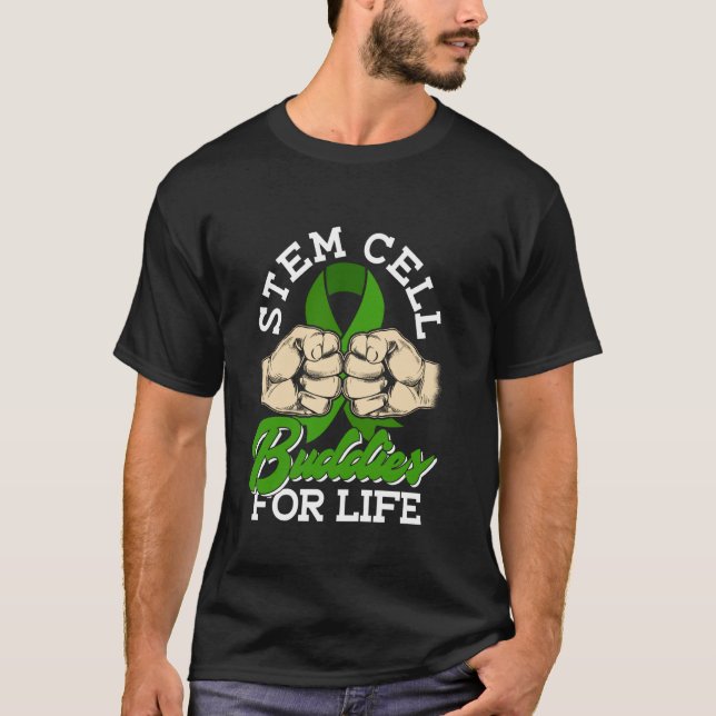 Camiseta Parceiros de Células-Tronco Para a Vida - Transpla (Frente)