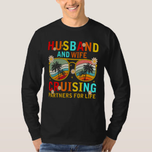 Camiseta Parceiros de Cruzeiros Marido e Mulher para Cruzei