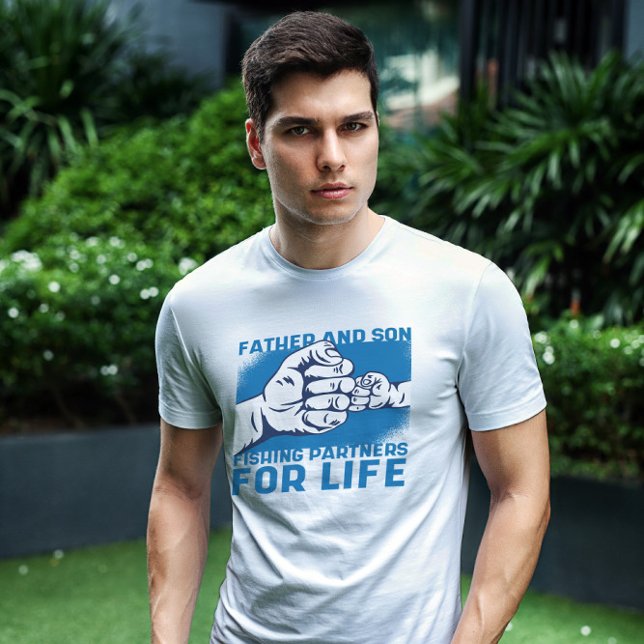 Camiseta Parceiros de pesca (Criador carregado)