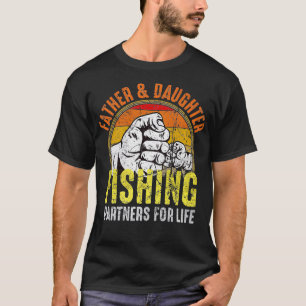 Camiseta Parceiros De Pesca Do Pescador E Do Pai