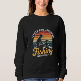 Camiseta Parceiros de Pesca Pai e Filha