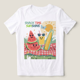Camiseta Parceiros de Piquenique – Esquadrão de Lanches de