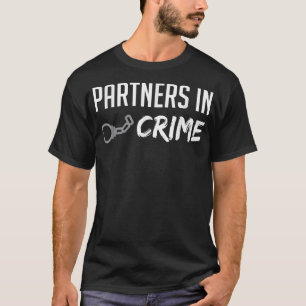 Camiseta Parceiros no Crime Melhor Amigo T s Correspondendo