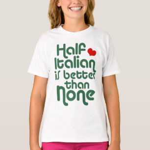 Camiseta Parcialmente italiano