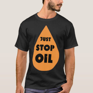Camiseta Pare a campanha do petróleo