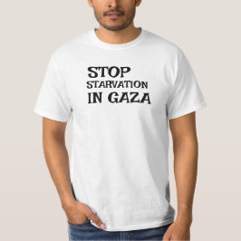 CAMISETA PARE A FOME NA FAIXA DE GAZA