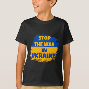 Camiseta Pare a Guerra na Ucrânia - Paz no Mundo - Fla