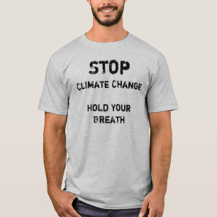 Camiseta Pare alterações climáticas