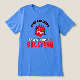 Camiseta Pare com o Bullying - Fique Contra os Agressores