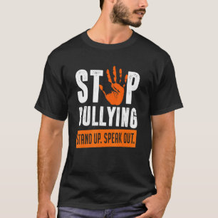 Camiseta Pare De Apreender-Se Fale O Dia Da Unidade Laranja