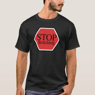 Camiseta pare de dar informações