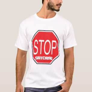 Camiseta Pare de dar informações