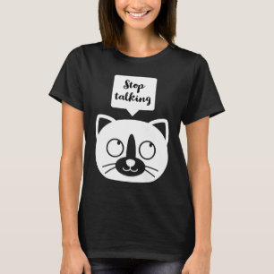 Camiseta Pare de falar