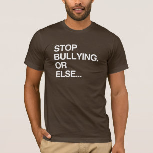 CAMISETA PARE DE FAZER BULLYING OU ENTÃO