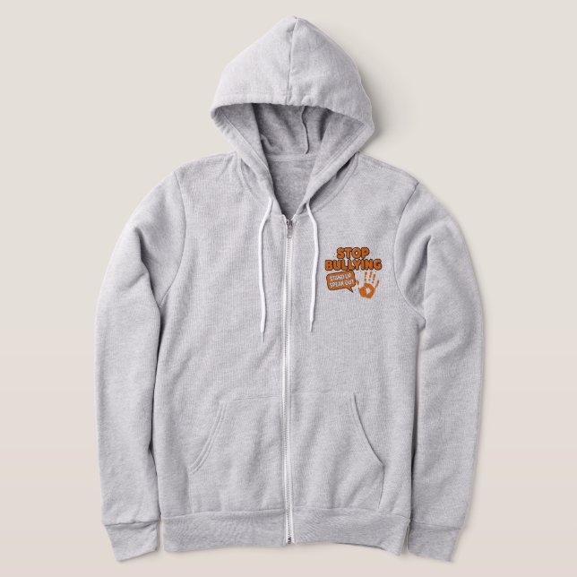 Camiseta Pare de intimidar capuz (Postura )