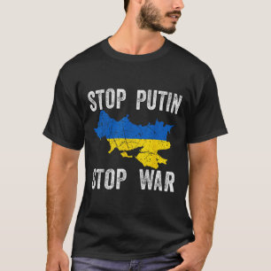Camiseta Pare De Matar - Pare A Rússia - Pare A Guerra No U