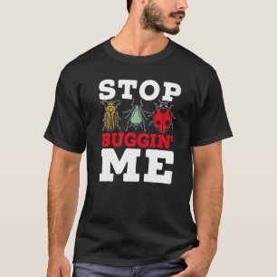 Camiseta Pare De Me Enganar Insetos Entomológicos Capturand