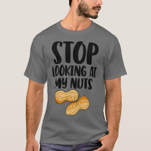 Camiseta Pare De Olhar Meus Loucos Engraçada Revelação De G