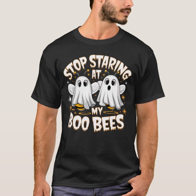 Camiseta Pare De Olhar Para As Minhas Abelhas (Frente)