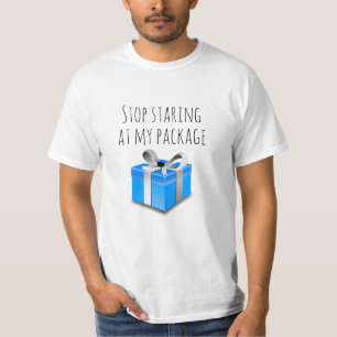 Camiseta Pare de Olhar para Minha Embalagem