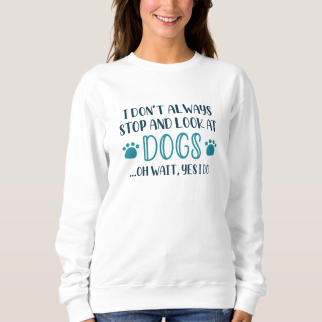Camiseta Pare De Olhar Para Os Cães (Frente)