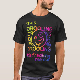 Camiseta Pare de se afogar. Está me assustando.