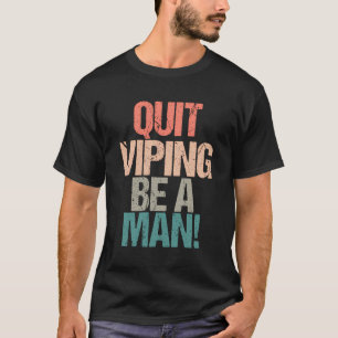 Camiseta Pare De Vipar Seja Um Homem