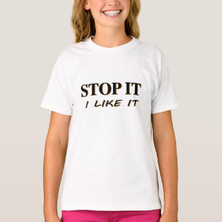 Camiseta Pare, Eu Gosto