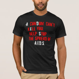Camiseta Pare o AIDS