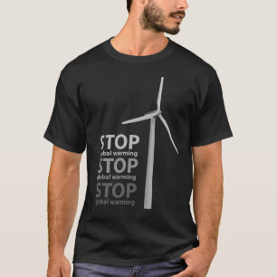 Camiseta pare o aquecimento global