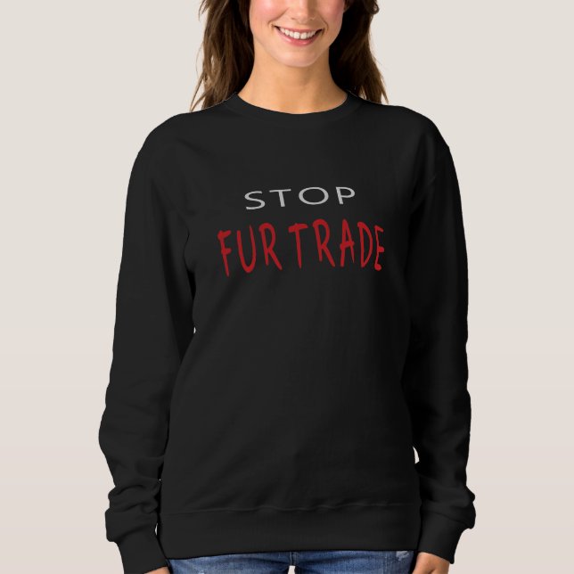 Camiseta Pare o Comércio de Peles (Frente)