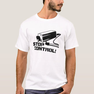 Camiseta Pare o controle