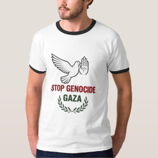 Camiseta Pare o Genocídio em Gaza – Conscientização sobre P