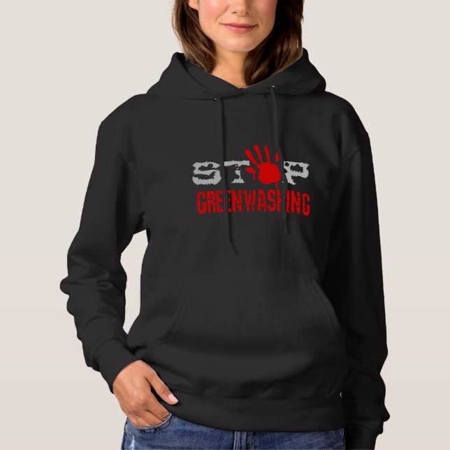 Camiseta Pare o Greenwashing (Frente)