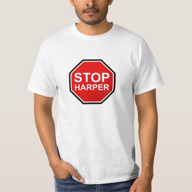 Camiseta Pare o harpista (Frente)