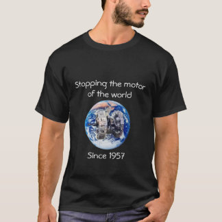 Camiseta Pare o motor do mundo
