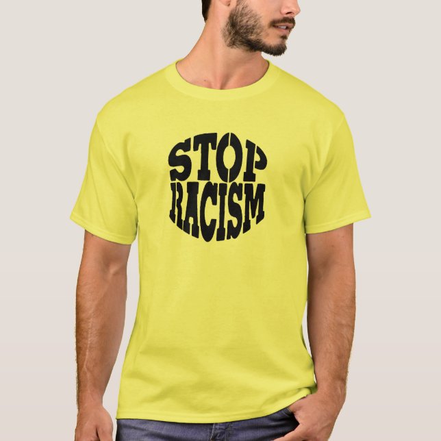 Camiseta Pare o racismo (Frente)