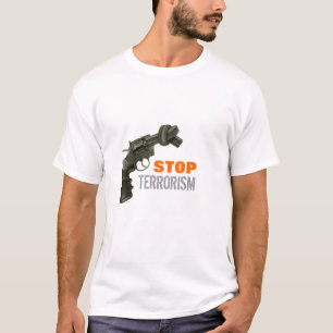 Camiseta Pare o terrorismo