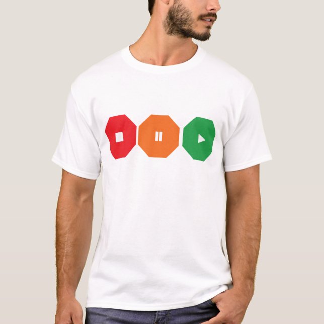 Camiseta Pare, pause, vá! (Frente)