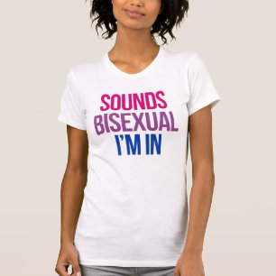 Camiseta Parece Bissexual Estou Dentro