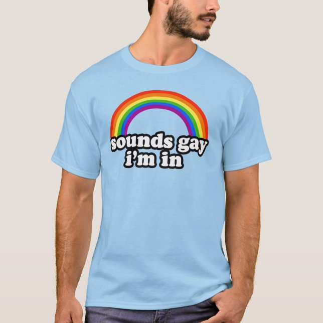 Camiseta Parece Gay, Estou Dentro (Frente)