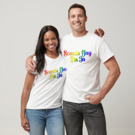 Camiseta Parece Gay Estou Dentro - Orgulho LGBTQ+